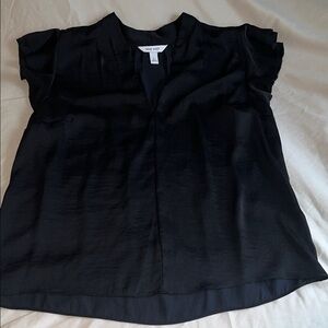 Nine West Women's Classic Black Blouse